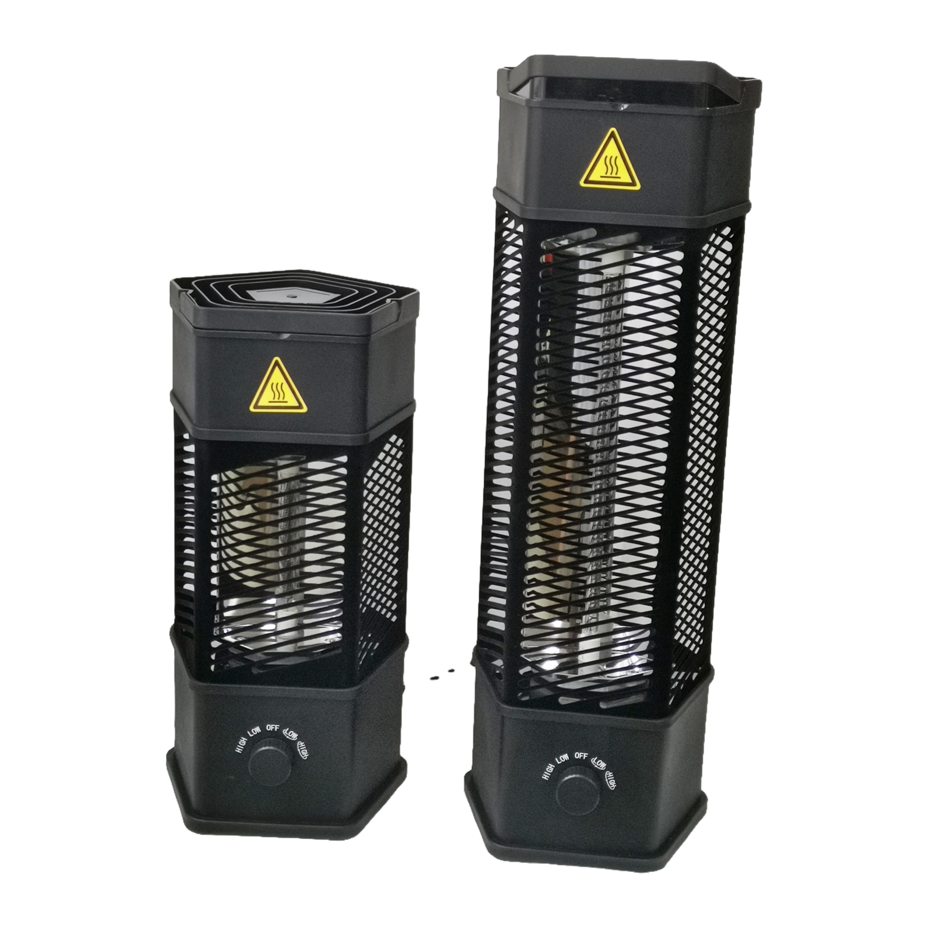 Wall mounted patio heater